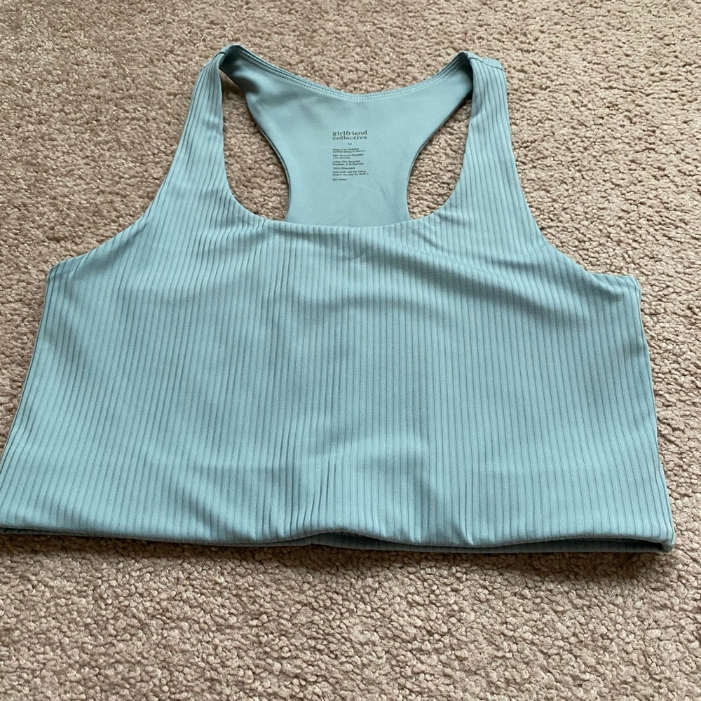 Girlfriend Collective Rib Paloma Racerback Bra- size M